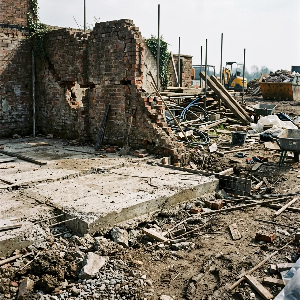 Chantier de bâtiment