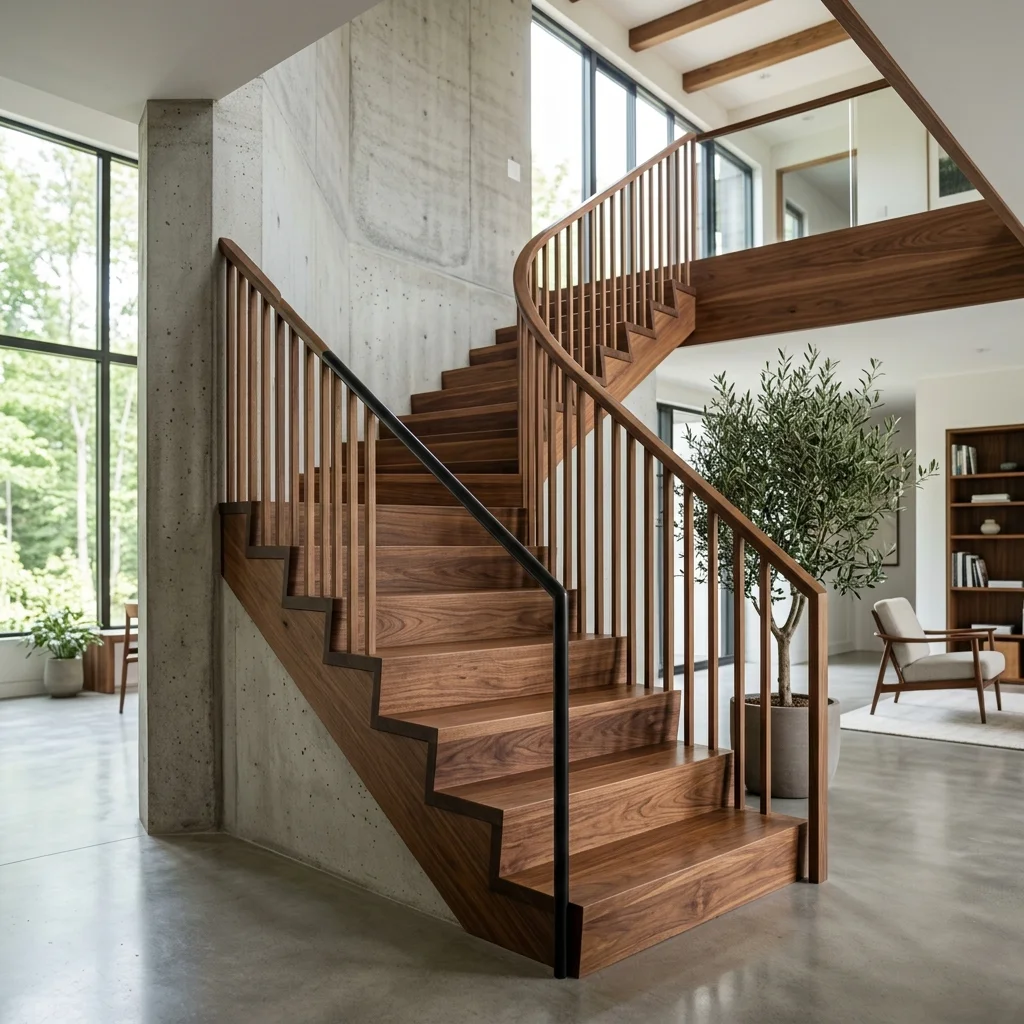 Escalier bois modèle Maison